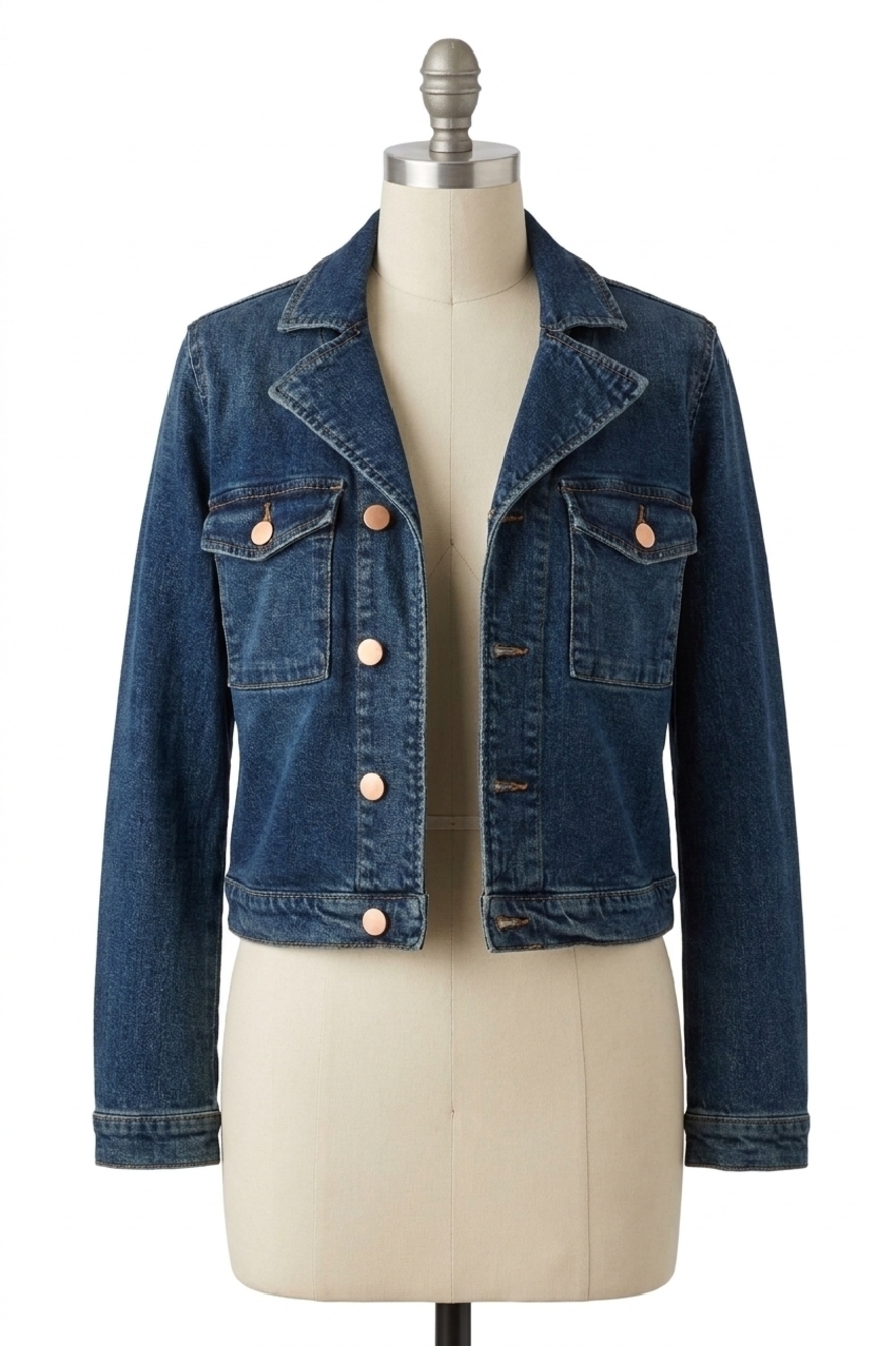 NEW DEAR JOHN DENIM nicole denim jacket in logan